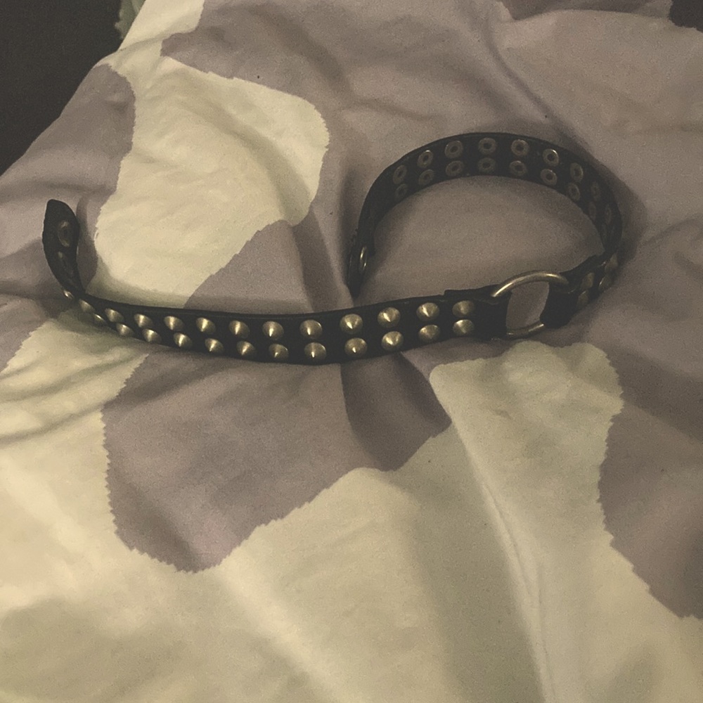 Studded  neck choker collar